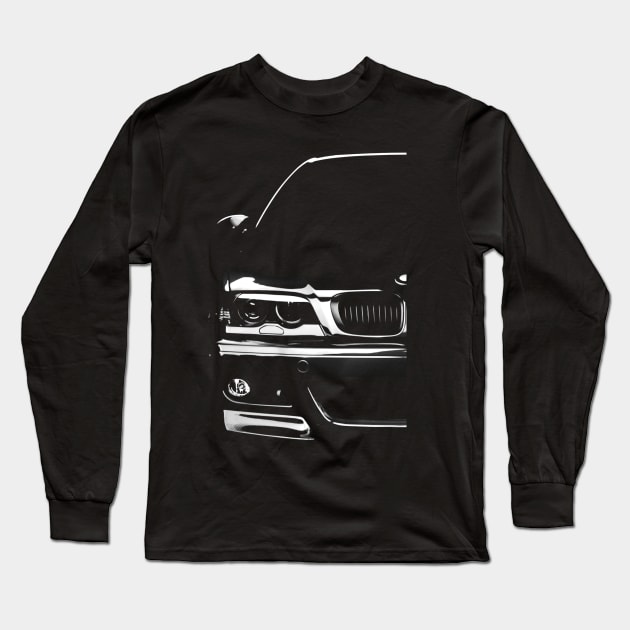 BMW e46 Long Sleeve T-Shirt by hottehue